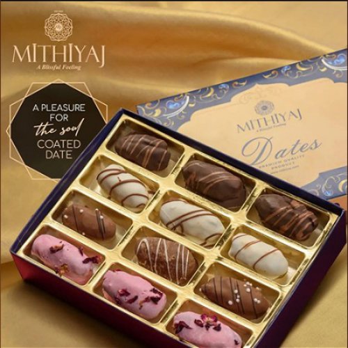 Coated Dates 12 Kavity