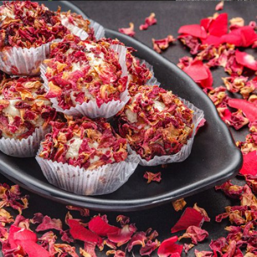 Dry Fruit Rose Ball